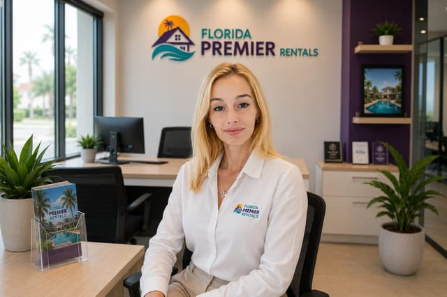 Amalia, Guest Services & Vacation Planning at Florida Premier Rentals