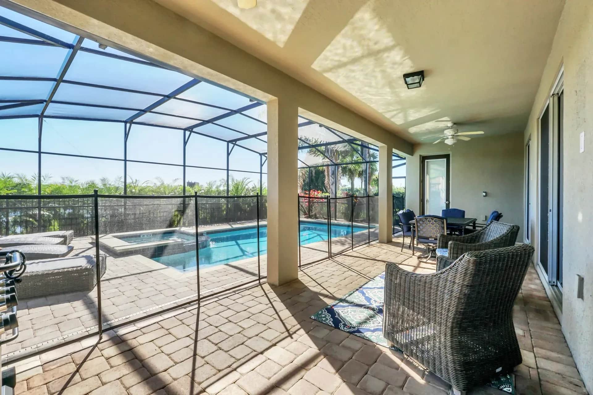Palm Vista Retreat — 4-bedroom vacation home with a private pool at Encore Resort, Kissimmee, FL