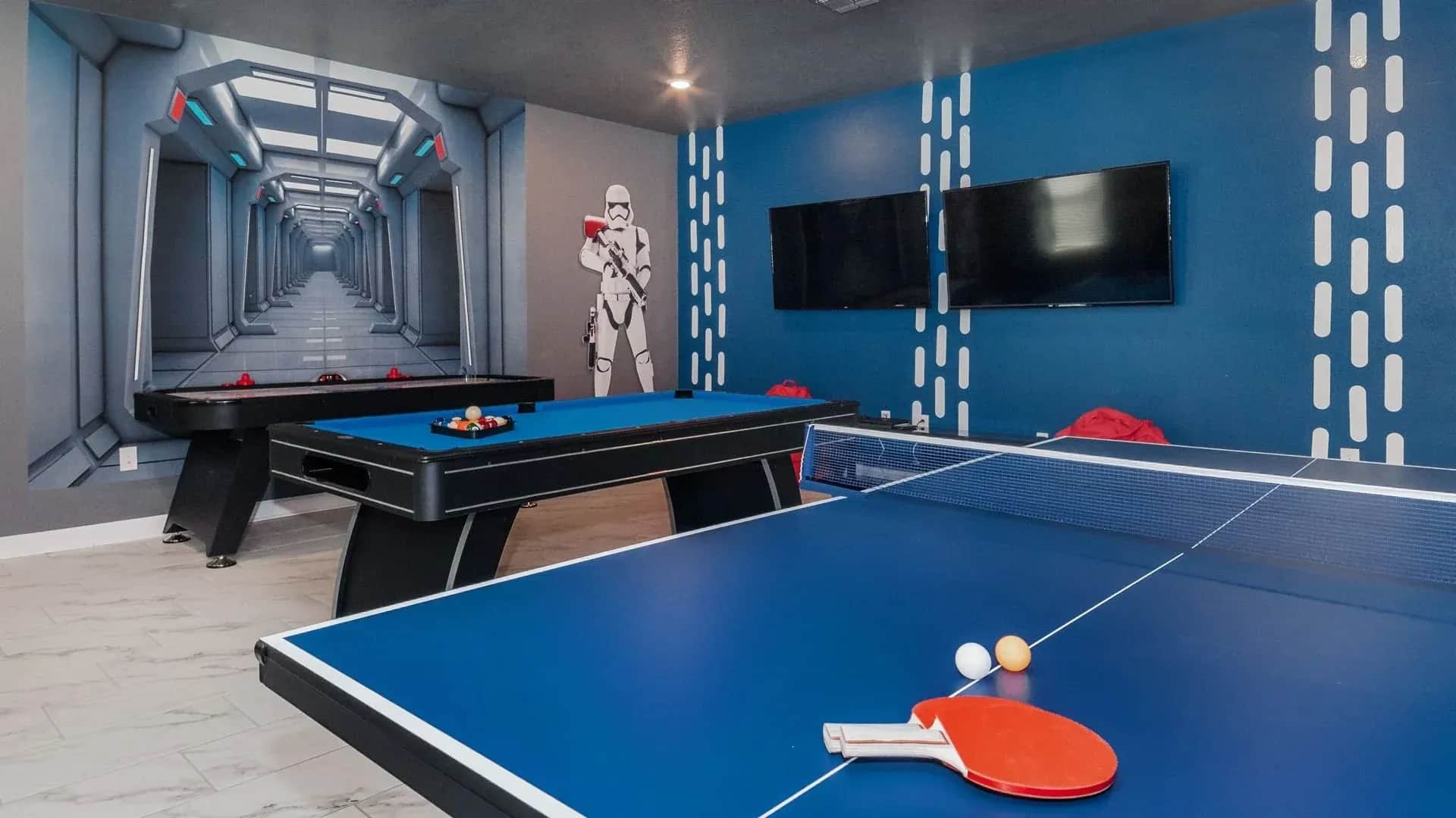 The Galactic Empire. — 6-bedroom vacation home with a private pool at Storey Lake Resort, Kissimmee, FL