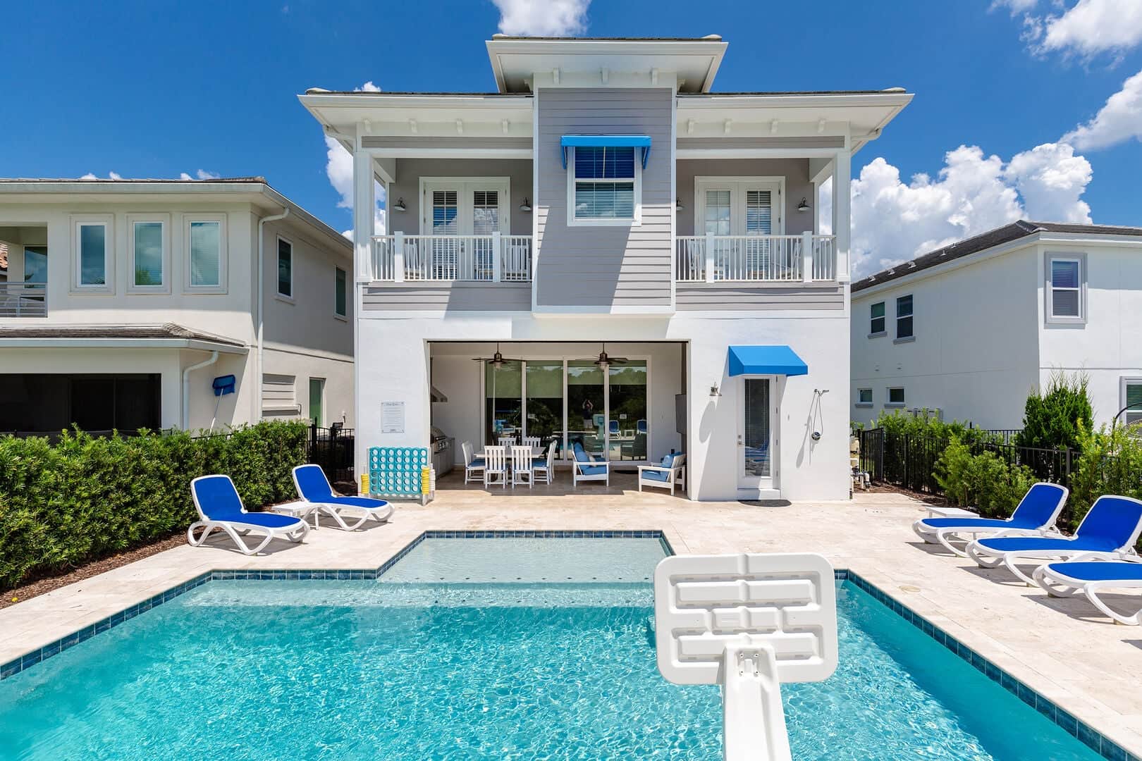 Emerald Lagoon Estate — 7-bedroom vacation home with a private pool at Reunion Resort, Kissimmee, FL