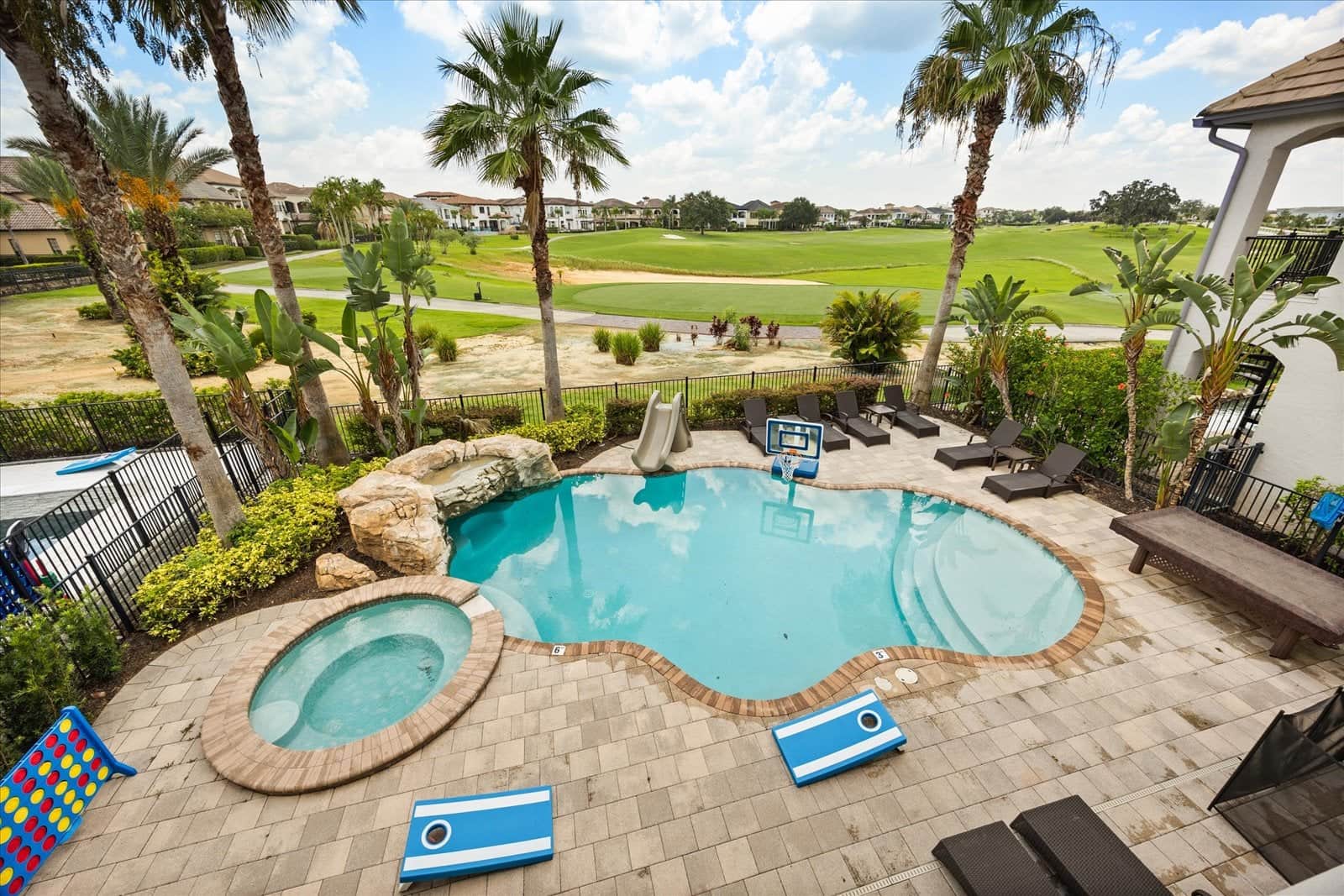 Premier Tee Villa — 8-bedroom vacation home with a private pool at Reunion Resort, Kissimmee, FL