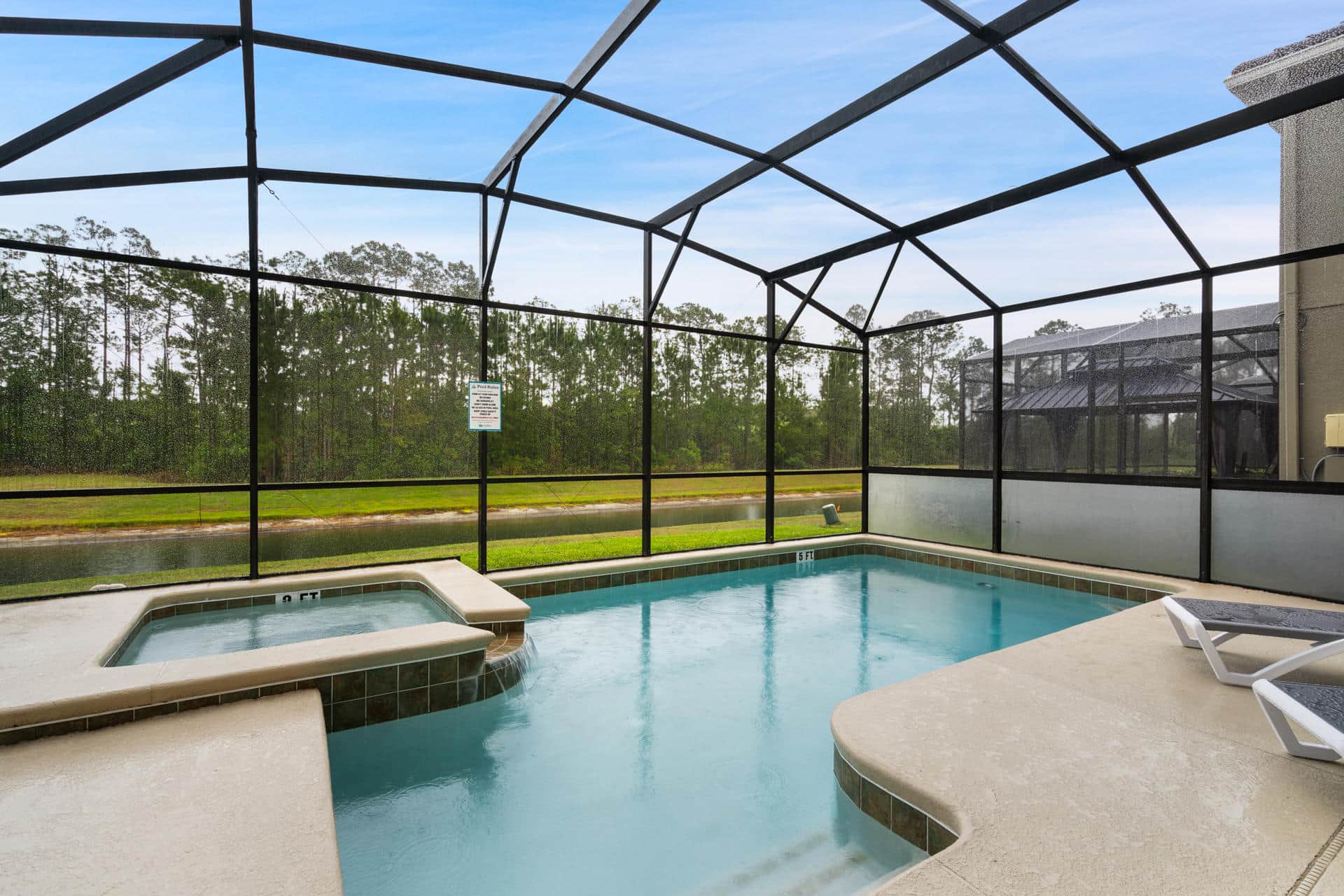 Morning Mist Villa — 6-bedroom vacation home with a private pool at Paradise Palms Resort, Kissimmee, FL