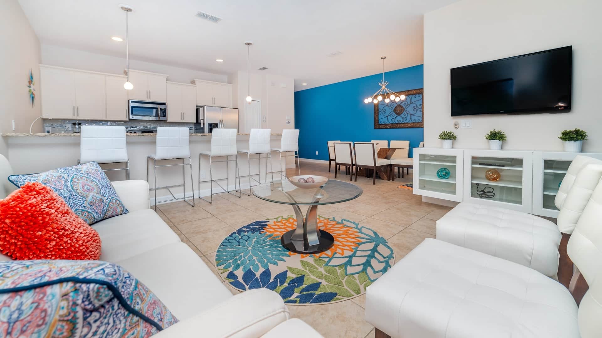 Coral Cove Retreat — 4-bedroom vacation home with a private pool at Paradise Palms Resort, Kissimmee, FL