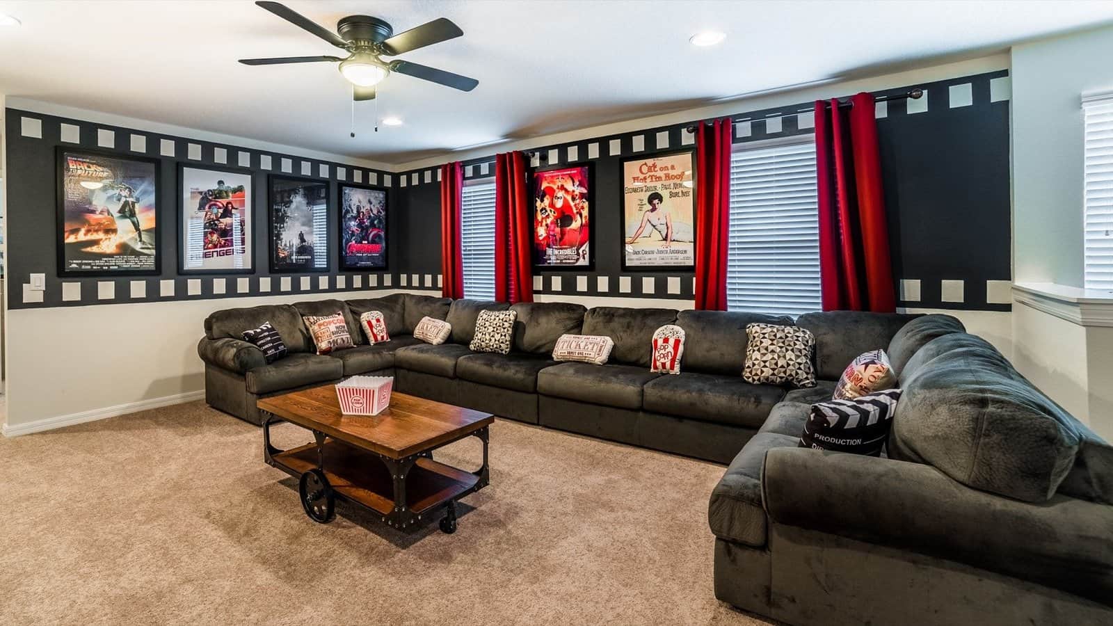 Cinemascope — 7-bedroom vacation home with a private pool at Windsor at Westside, Kissimmee, FL