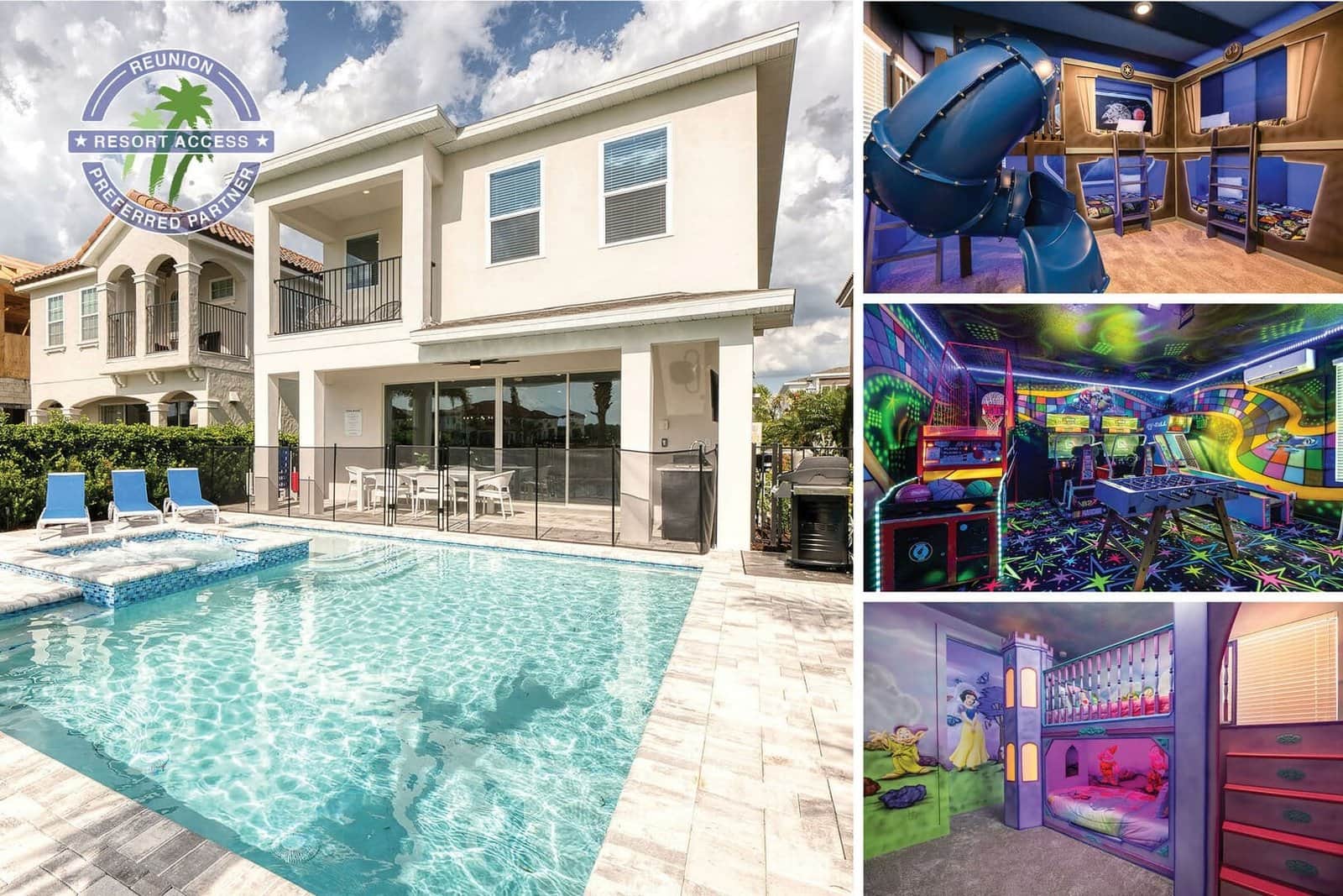 Grandview Oasis — 6-bedroom vacation home with a private pool at Reunion Resort, Kissimmee, FL