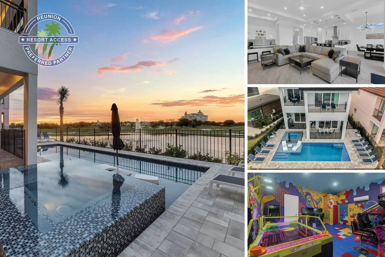 Lakeview Oasis — 8-bedroom vacation home with a private pool at Reunion Resort, Kissimmee, FL