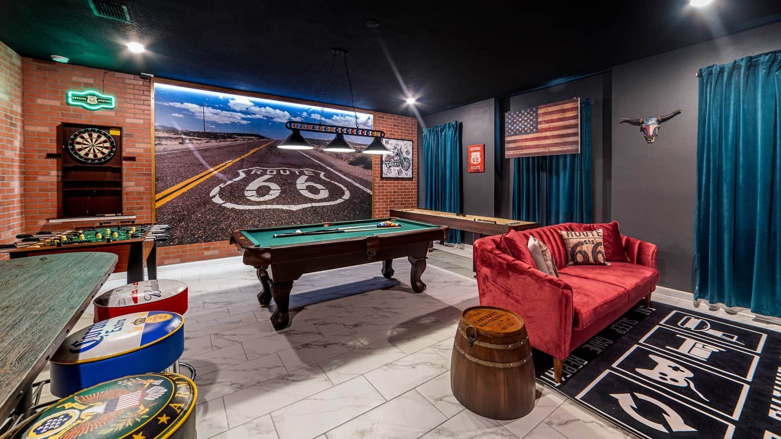 Route 66 — 7-bedroom vacation home with a private pool at ChampionsGate, Kissimmee, FL