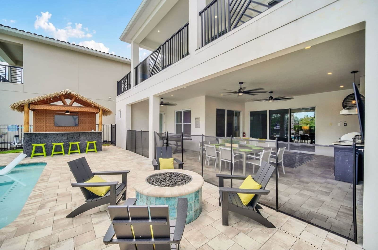 Tiki Tide Villa — 6-bedroom vacation home with a private pool at Reunion Resort, Kissimmee, FL