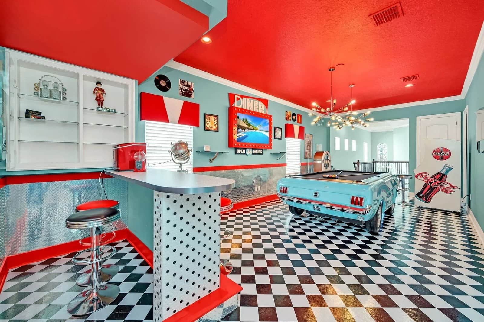 Wonderland Escape — 5-bedroom vacation home with a private pool at Reunion Resort, Kissimmee, FL
