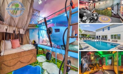 The Flight Deck Retreat – 10 Bed 8 Bath Sleeps 23 – from $750