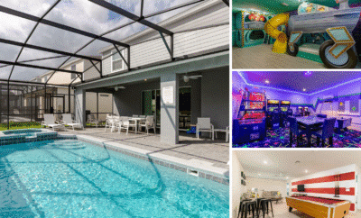 Chill and Thrill – 7 Bed 6 Bath Sleeps 16 – from $220